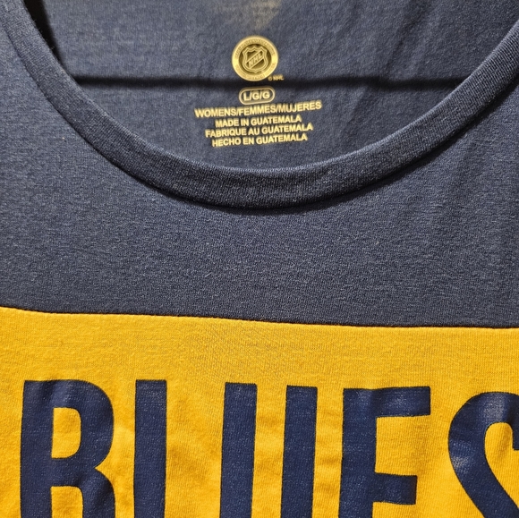 St. Louis Blues Women Shirt Sz L - Picture 3 of 5